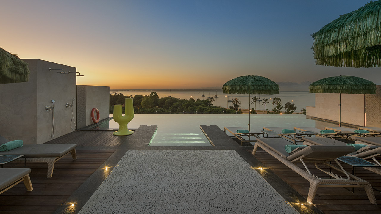 El Llorenç Parc de la Mar rooftop in Mallorca